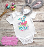 Some Bunny Loves Me Baby Easter