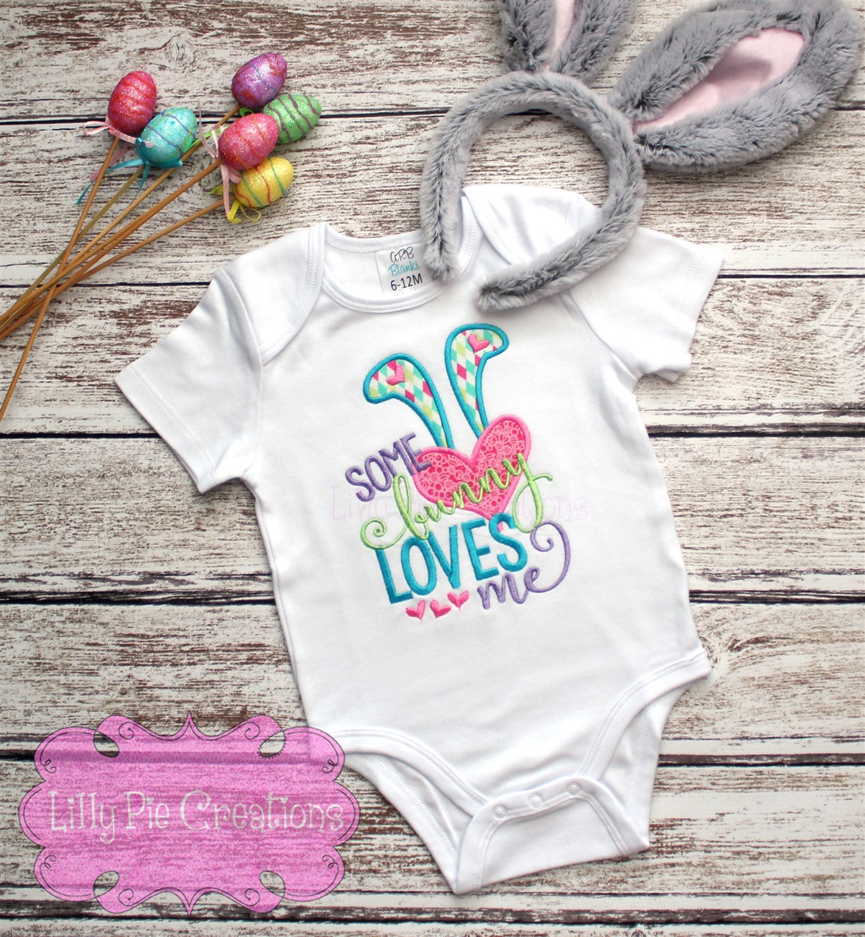 Some Bunny Loves Me Baby Easter