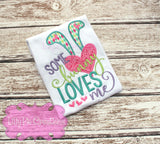 Some Bunny Loves Me Easter Shirt- Baby Easter Outfit for Girls or Boys