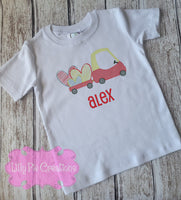 Personalized Valentine's Day Shirt - Valentine's Day Embroidered Coupe Outfit